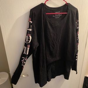 Torrid long sleeve love shirt
